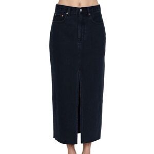 PISTOLA Alice Black Denim Midi Skirt New Size 30